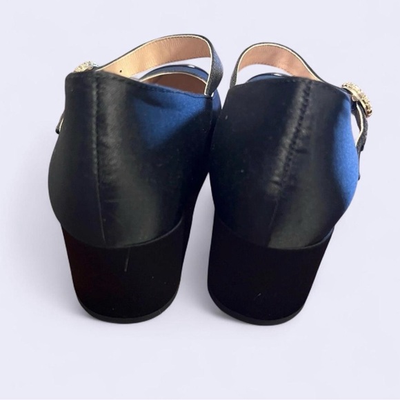 J Crew Millie Mary Janes black satin - Picture 5 of 6